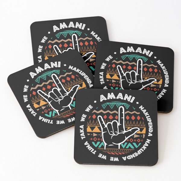 Item preview, Love and Peace in African  designed and sold by ddworkshop.