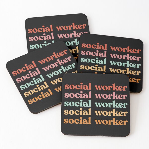 Item preview, Social Worker Social Work Rainbow  designed and sold by SocialLook.