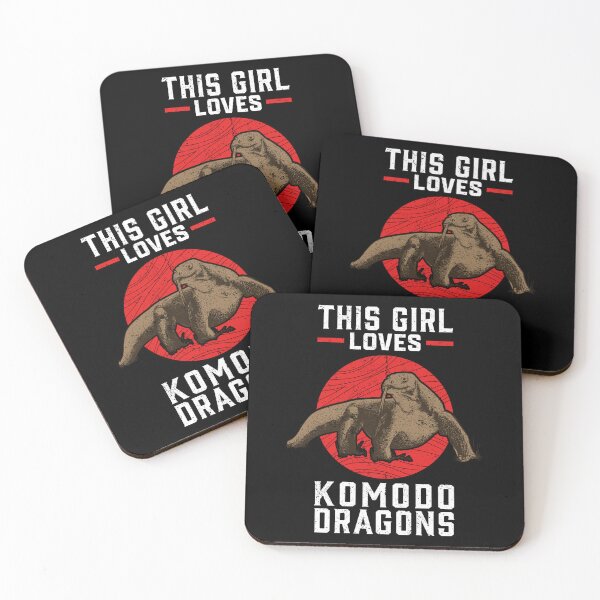 Item preview, Girl the komodo dragon loves dragons komodo dragon designed and sold by madgrfx.