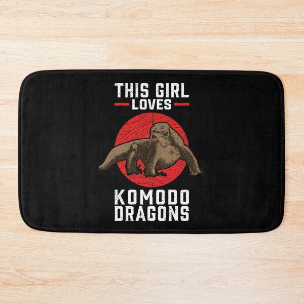 Item preview, Girl the komodo dragon loves dragons komodo dragon designed and sold by madgrfx.