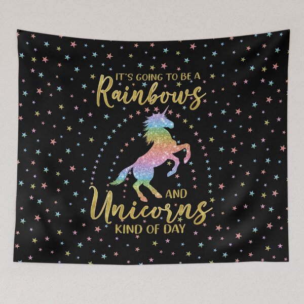 Item preview, It’s Going To Be a Rainbows and Unicorns Kind of Day designed and sold by iketo90.