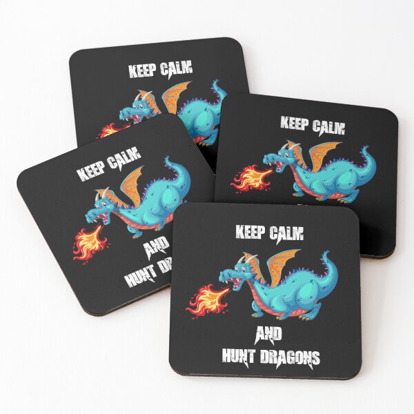 Item preview, Keep Calm And Hunt Dragons designed and sold by Simo200.