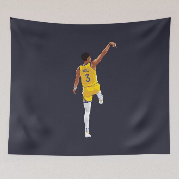 Item preview, Jordan Poole Back Shot Yellow Qiangy designed and sold by qiangdade.