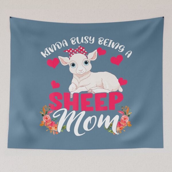 Item preview, Funny Floral Sheep Farmer designed and sold by 9fashion.
