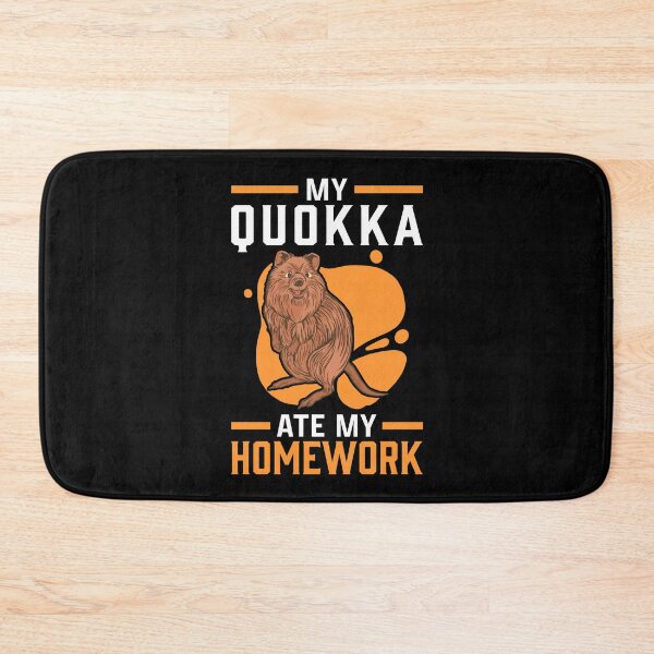 Item preview, Quokka homework Australia marsupial designed and sold by madgrfx.