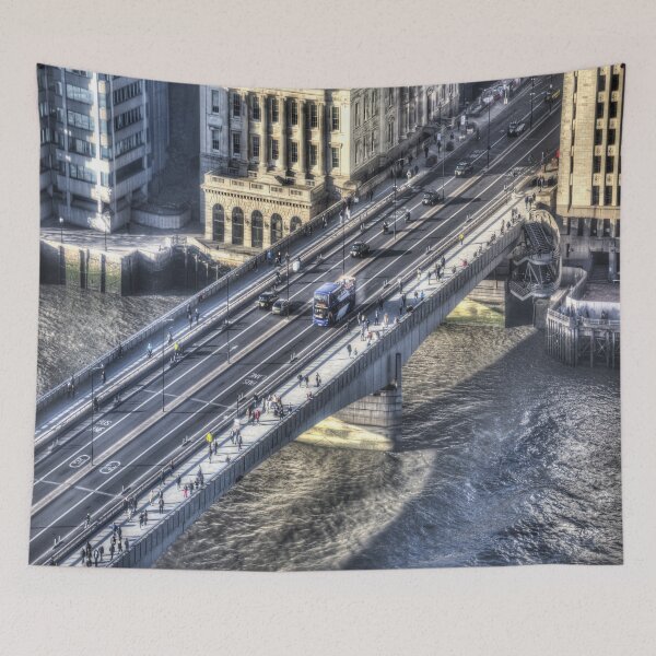 Item preview, Rush Hour London Bridge  designed and sold by Londonimages.