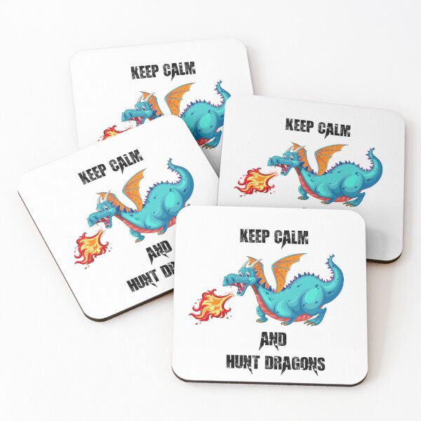 Item preview, Keep Calm And Hunt Dragons designed and sold by Simo200.