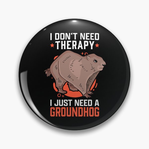 Item preview, groundhog no therapy ground squirrel munggen designed and sold by madgrfx.