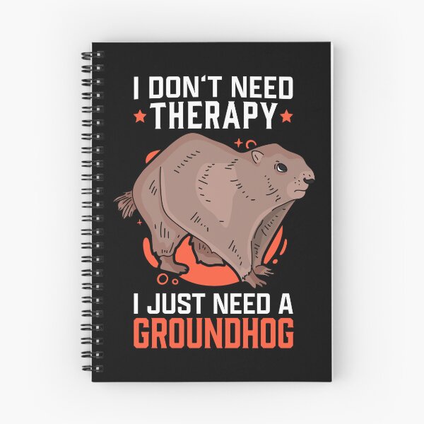 Item preview, groundhog no therapy ground squirrel munggen designed and sold by madgrfx.