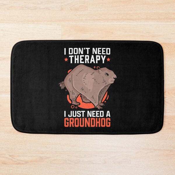 Item preview, groundhog no therapy ground squirrel munggen designed and sold by madgrfx.