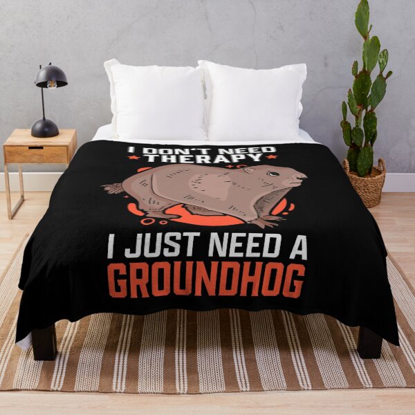 Item preview, groundhog no therapy ground squirrel munggen designed and sold by madgrfx.