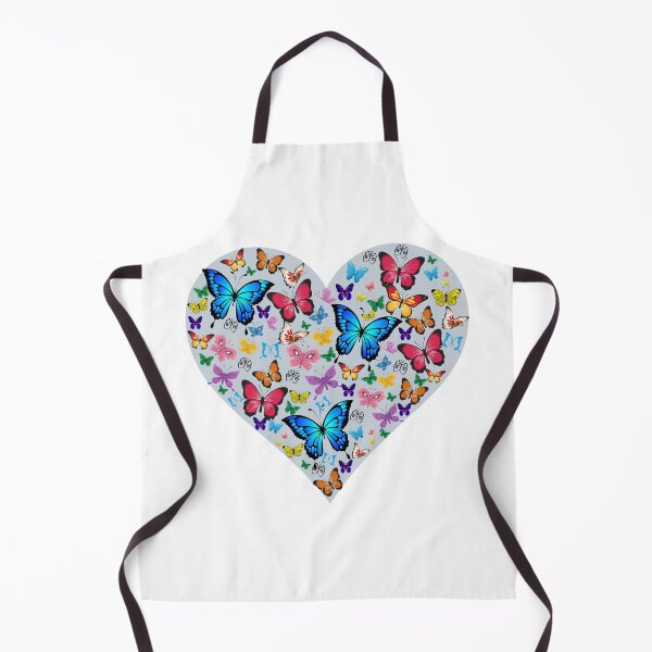 Item preview, Grey Heart filled with Colorful Butterflies designed and sold by TracyDDigitals.