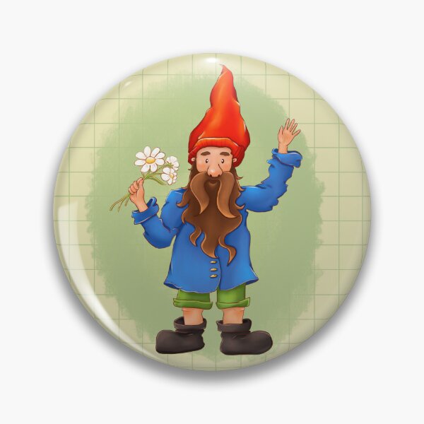 Item preview, Gnomie the Friendly Gnome designed and sold by kkinsart.