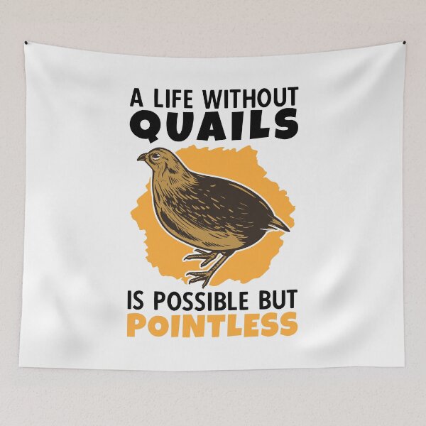 Item preview, life without quail chicken bird quail breeder designed and sold by madgrfx.
