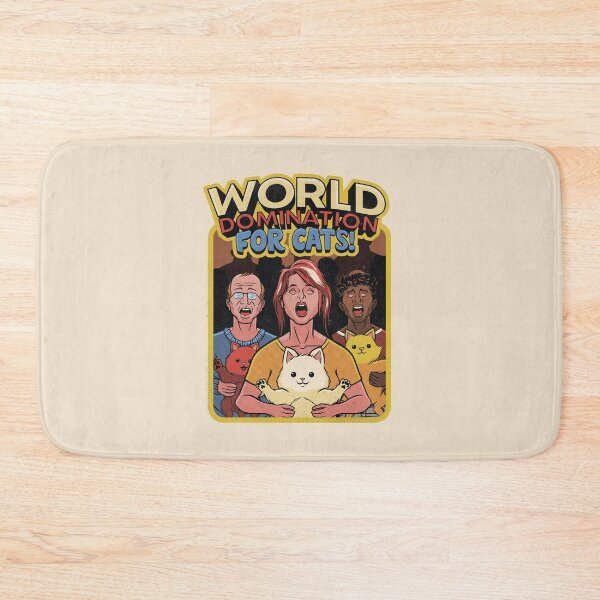 Item preview, World Domination For Cats Vintage Hypnotized by Tobe Fonseca designed and sold by Tobe Fonseca®.