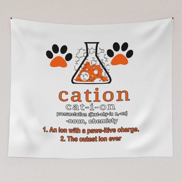 Item preview, Cat-ion science puns Greeting Card designed and sold by Tiziza.