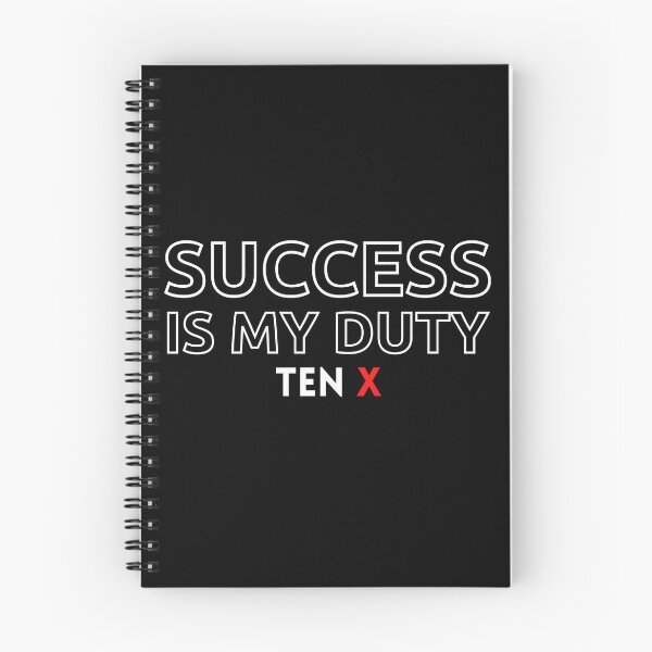 Item preview, Success is my duty TEN X 2 designed and sold by KingsManKind.