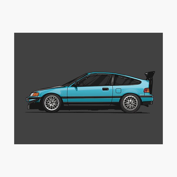 Item preview, Cyan CR-X CRX Car Compact Car designed and sold by carvect-id.