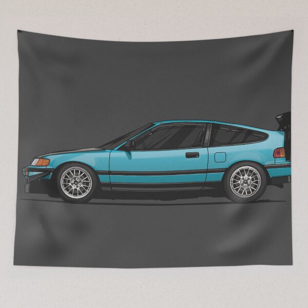 Item preview, Cyan CR-X CRX Car Compact Car designed and sold by carvect-id.