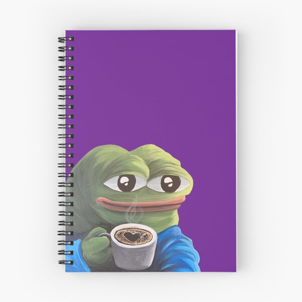 Item preview, Pepe Coffee Chill - Funny Memes designed and sold by V0L0S.