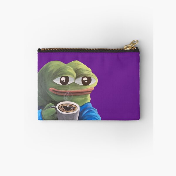 Item preview, Pepe Coffee Chill - Funny Memes designed and sold by V0L0S.