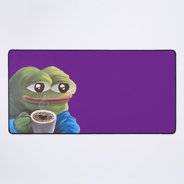 Item preview, Pepe Coffee Chill - Funny Memes designed and sold by V0L0S.