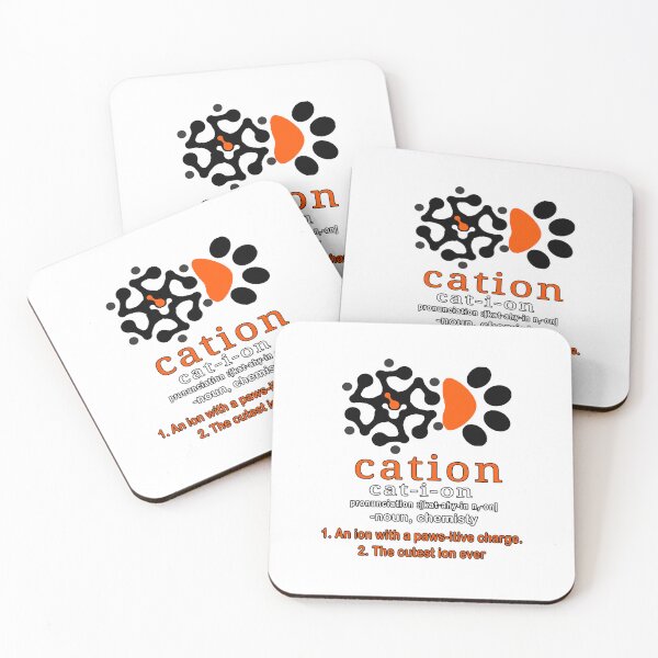 Item preview, Cat-ion science puns Greeting Card designed and sold by Tiziza.