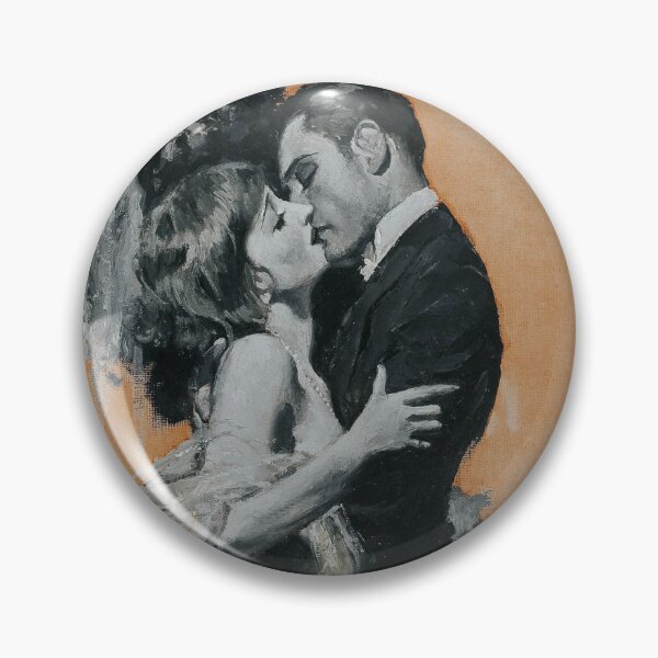 Item preview, A Passionate Kiss (1922) Painting designed and sold by apopofbeauty.