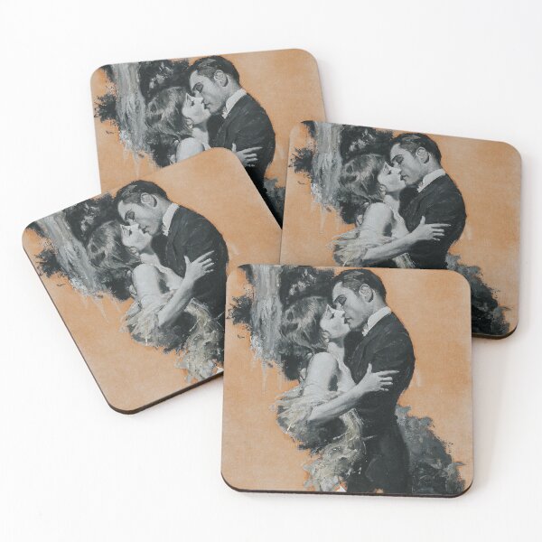 Item preview, A Passionate Kiss (1922) Painting designed and sold by apopofbeauty.