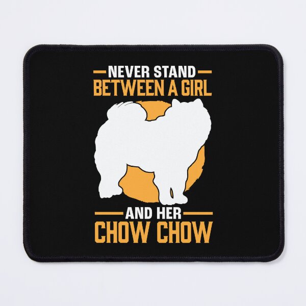 Item preview, Girl with chow chow chinese lion dog designed and sold by madgrfx.