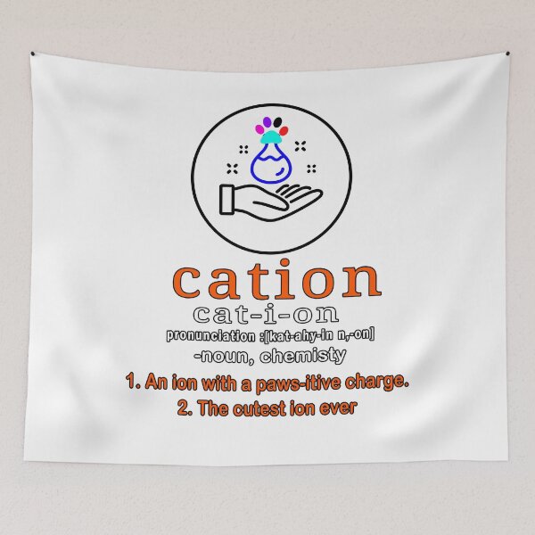 Item preview, Cat-ion science puns Greeting Card designed and sold by Tiziza.