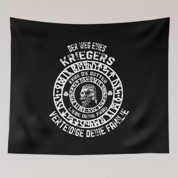 Item preview, Viking design The way of a warrior designed and sold by Innsbrucker.
