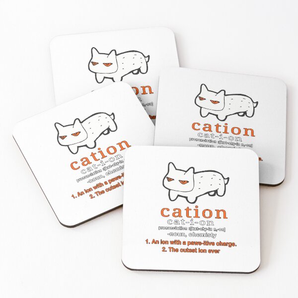 Item preview, Cat-ion science puns Greeting Card designed and sold by Tiziza.
