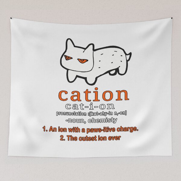 Item preview, Cat-ion science puns Greeting Card designed and sold by Tiziza.