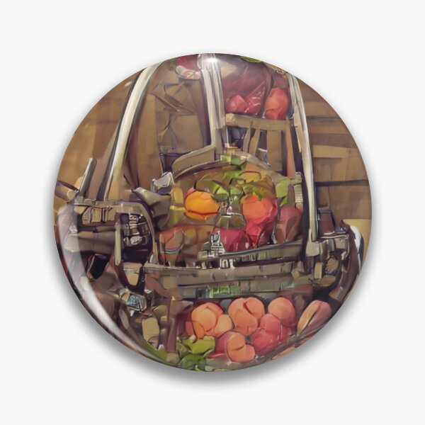 Item preview, A Basket of Peaches and Nectarines designed and sold by ~.