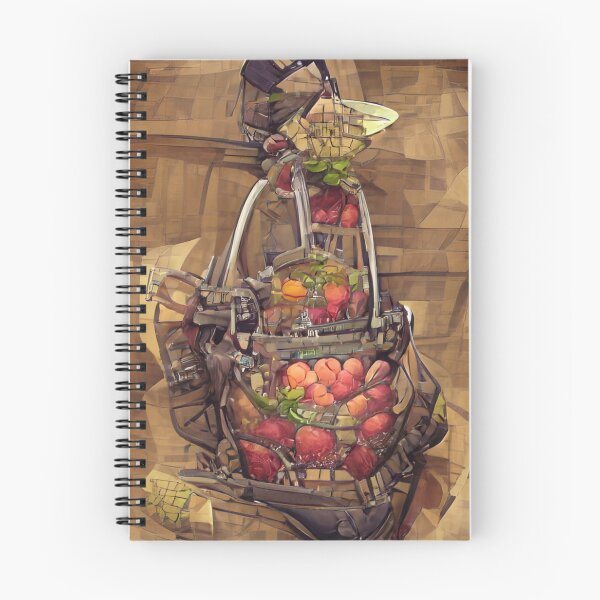 Item preview, A Basket of Peaches and Nectarines designed and sold by ~.