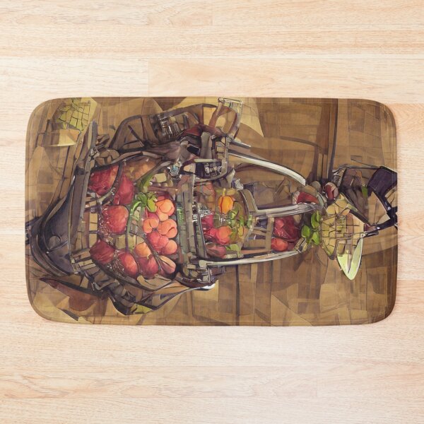 Item preview, A Basket of Peaches and Nectarines designed and sold by ~.
