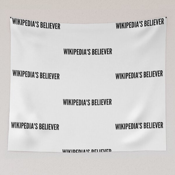 Item preview, wikipedia believer designed and sold by Osoioi.