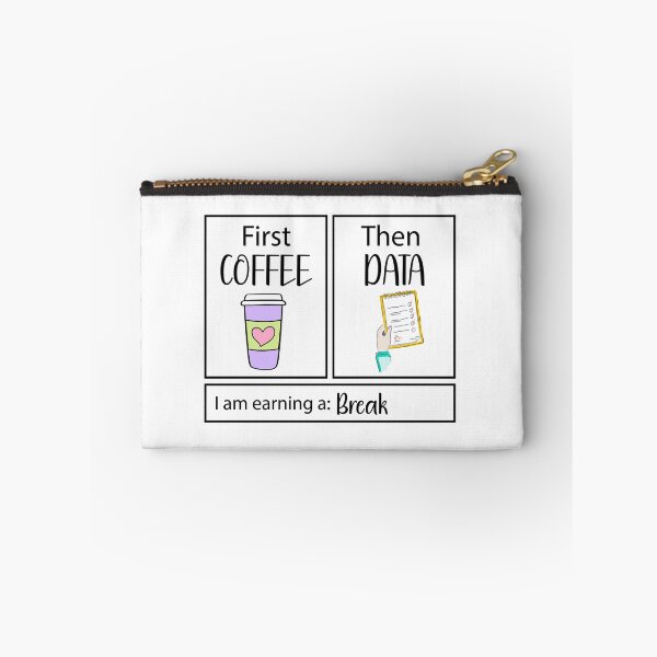 Item preview, First Coffee Then Data Behavior Analyst Coffee Gift for BCBA RBT ABA Therapist Classic T-Shirt designed and sold by NoemieEbert.