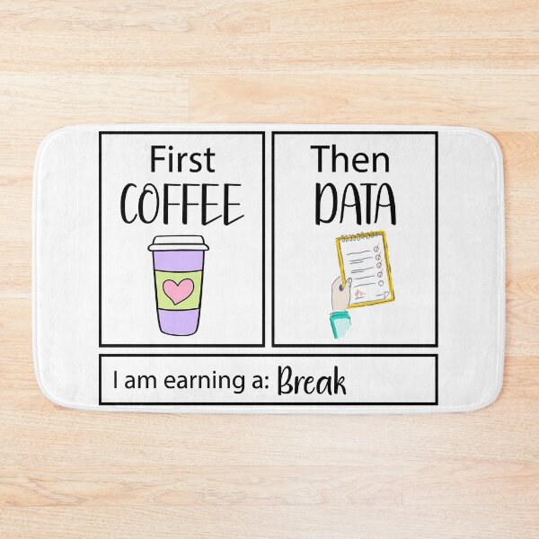 Item preview, First Coffee Then Data Behavior Analyst Coffee Gift for BCBA RBT ABA Therapist Classic T-Shirt designed and sold by NoemieEbert.