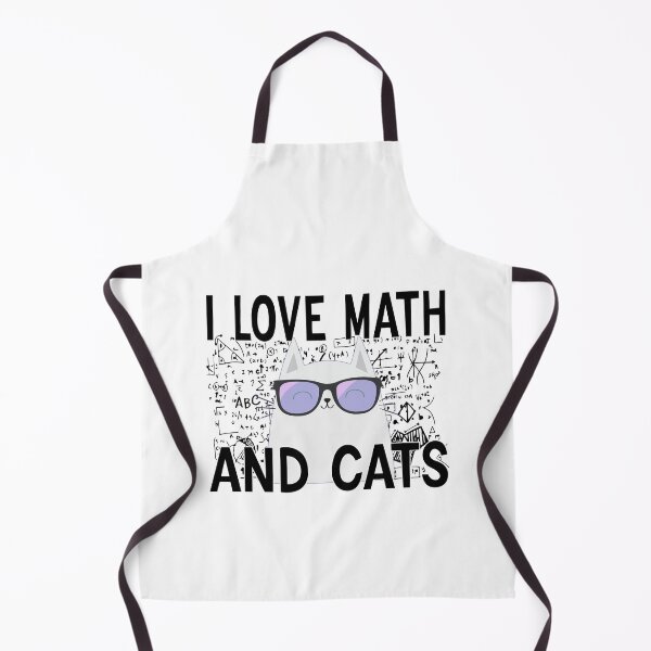 Item preview, I Love Math and Cats designed and sold by FantasticBee.