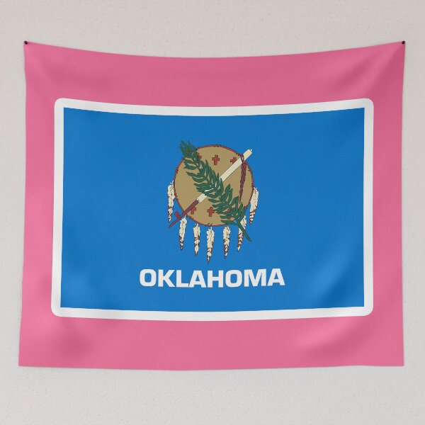 Item preview, OKLAHOMA Flag Gifts, Masks, Stickers & Products (7) designed and sold by mpodger.