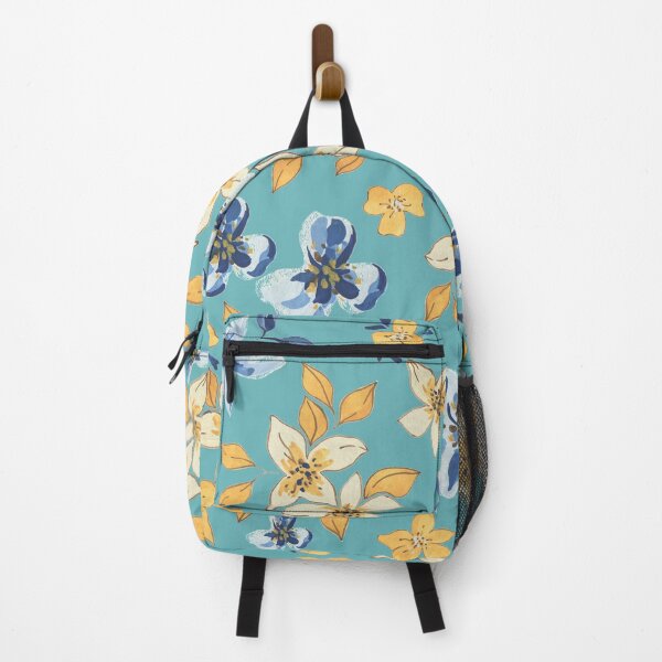 Item preview, White and Blue Autumn Flowers designed and sold by Eve :).