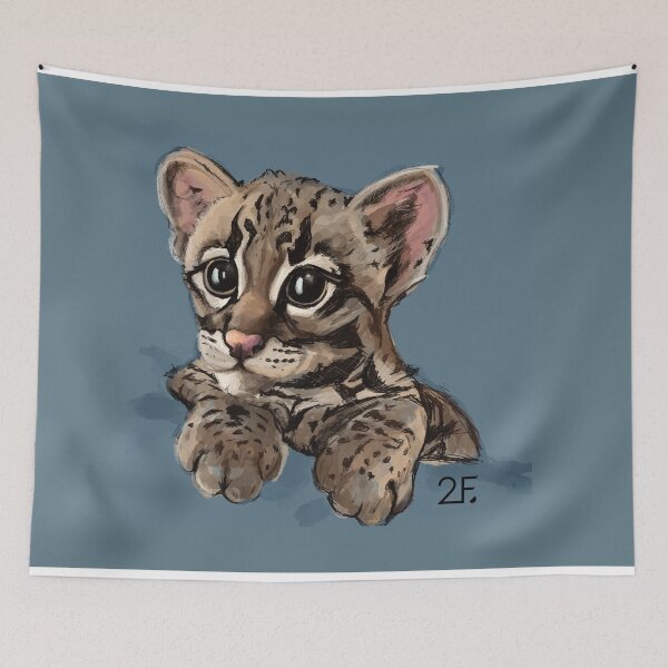 Item preview, Cutie KodKod (Blue) designed and sold by 2FunkiDesigns.
