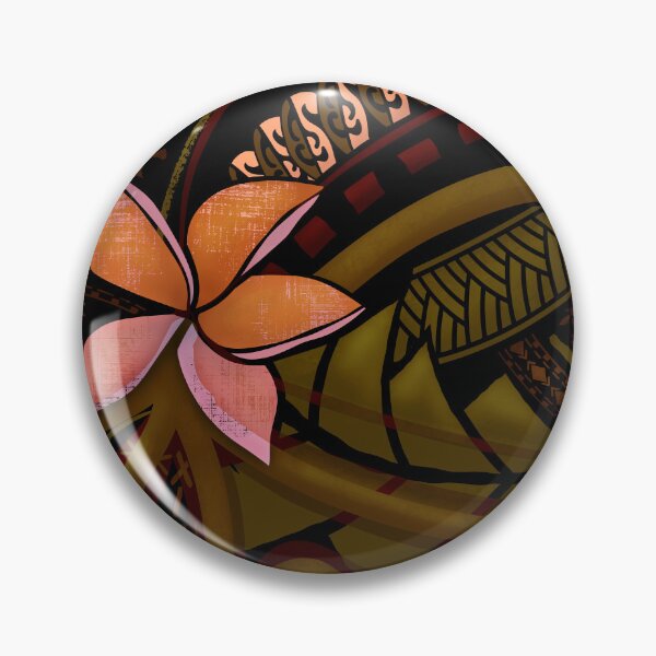 Item preview, Samoan Malu Tropical Floral Art 2083 designed and sold by sunnthreads.