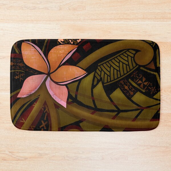 Item preview, Samoan Malu Tropical Floral Art 2083 designed and sold by sunnthreads.
