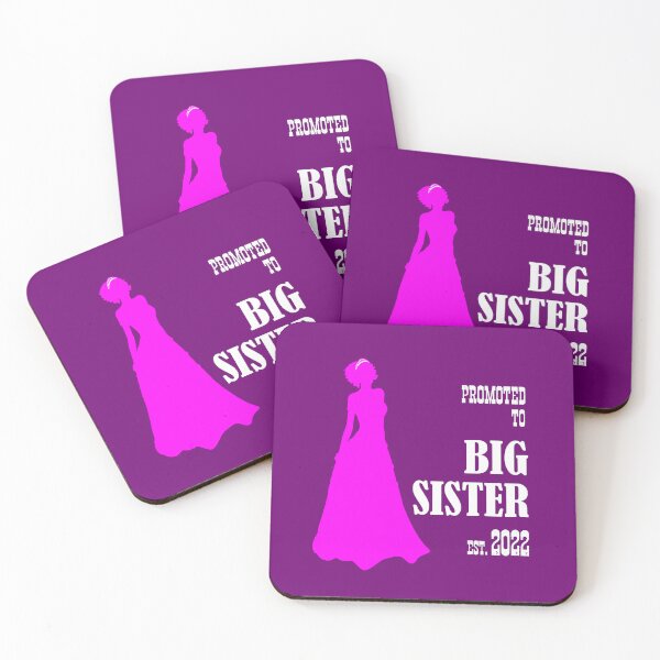Item preview, PROMOTED TO BIG SISTER - EST. 2022 designed and sold by Danicus666.