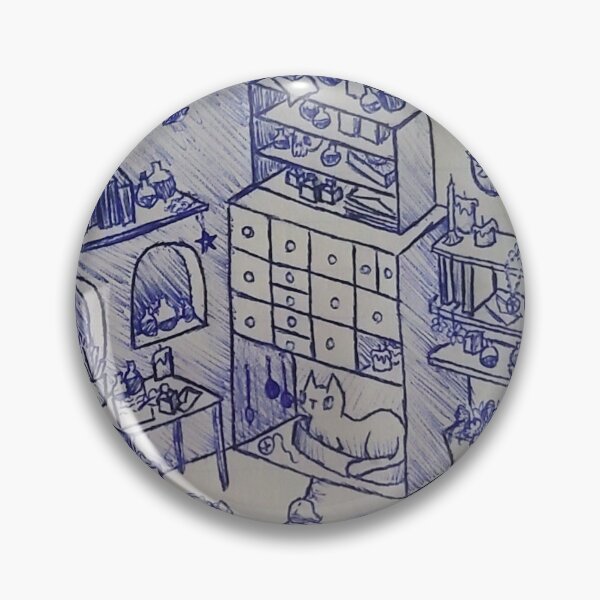 Item preview, sketchy witch room designed and sold by Kate Jalikii.