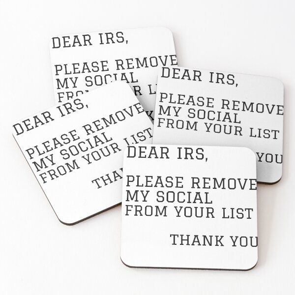Item preview, Dear IRS designed and sold by Mitchel-Buh.