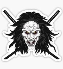 Oni Mask Sticker
